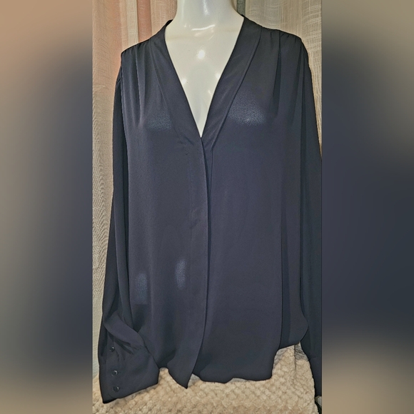 Ann Taylor Long Sleeve Blouse - Picture 2 of 11